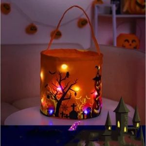 Halloween LED Trick or Treat Candy Bag